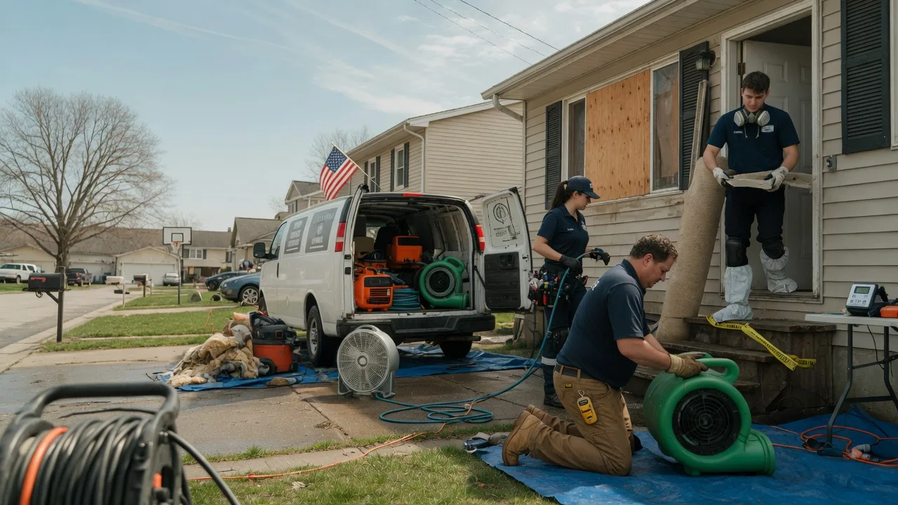 Water Damage Restoration in Lakewood, PA near me